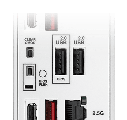 清除 CMOS 和 BIOS 閃回™