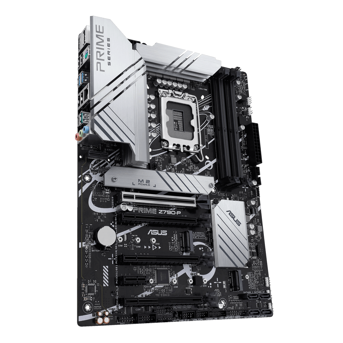 The PRIME Z790-P-CSM motherboard features Aura Sync. 