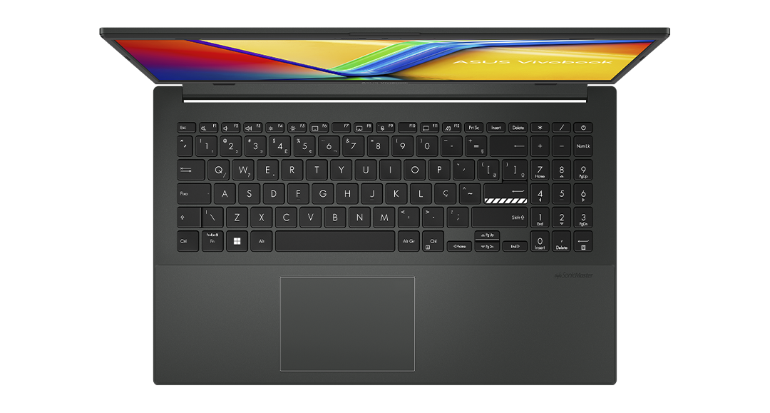 ASUS ErgoSense keyboard for the best typing experience