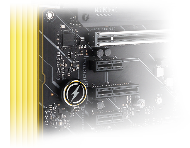 TUF GAMING B660M-E D4 features a 6-layer PCB Design. 