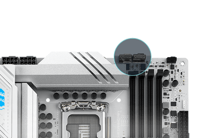 Strix  B860-A 風扇接頭位置