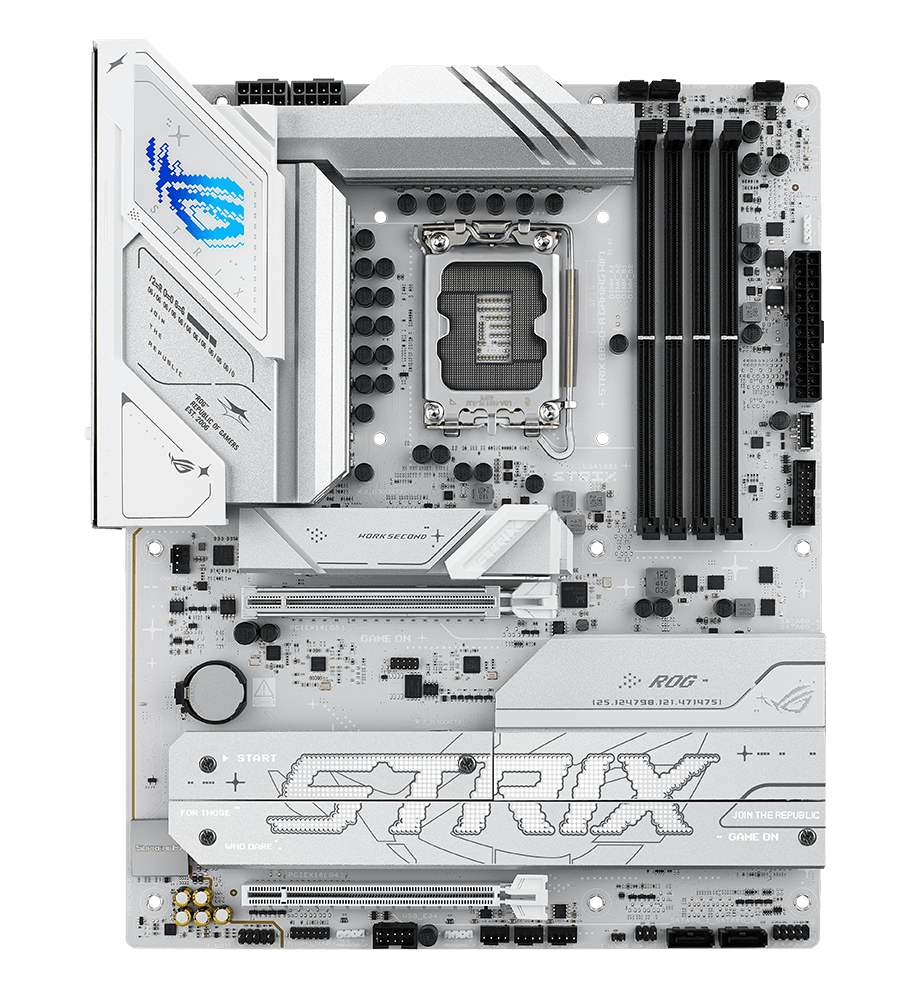 Strix  B860-A fan header locations