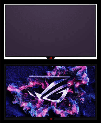 Pololesklý QD- OLED panel s odlesky