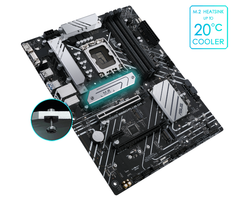 PRIME B660-PLUS D4｜Motherboards｜ASUS United Kingdom