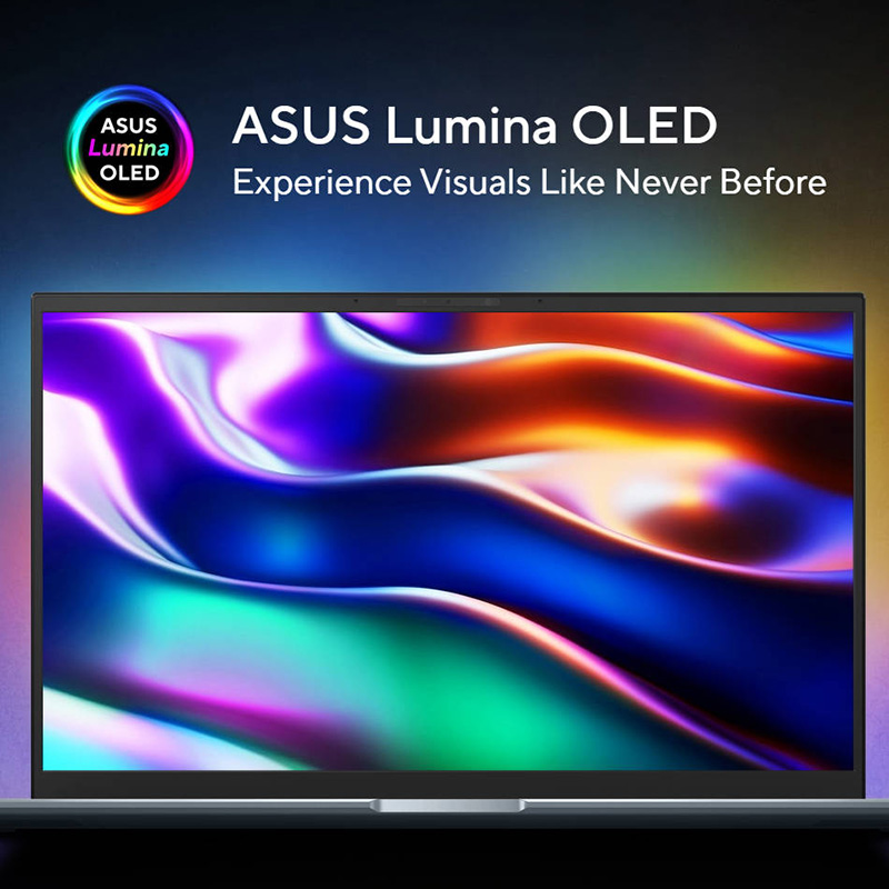 this icon is ASUS OLED Laptops – Amazing true-to-life colors