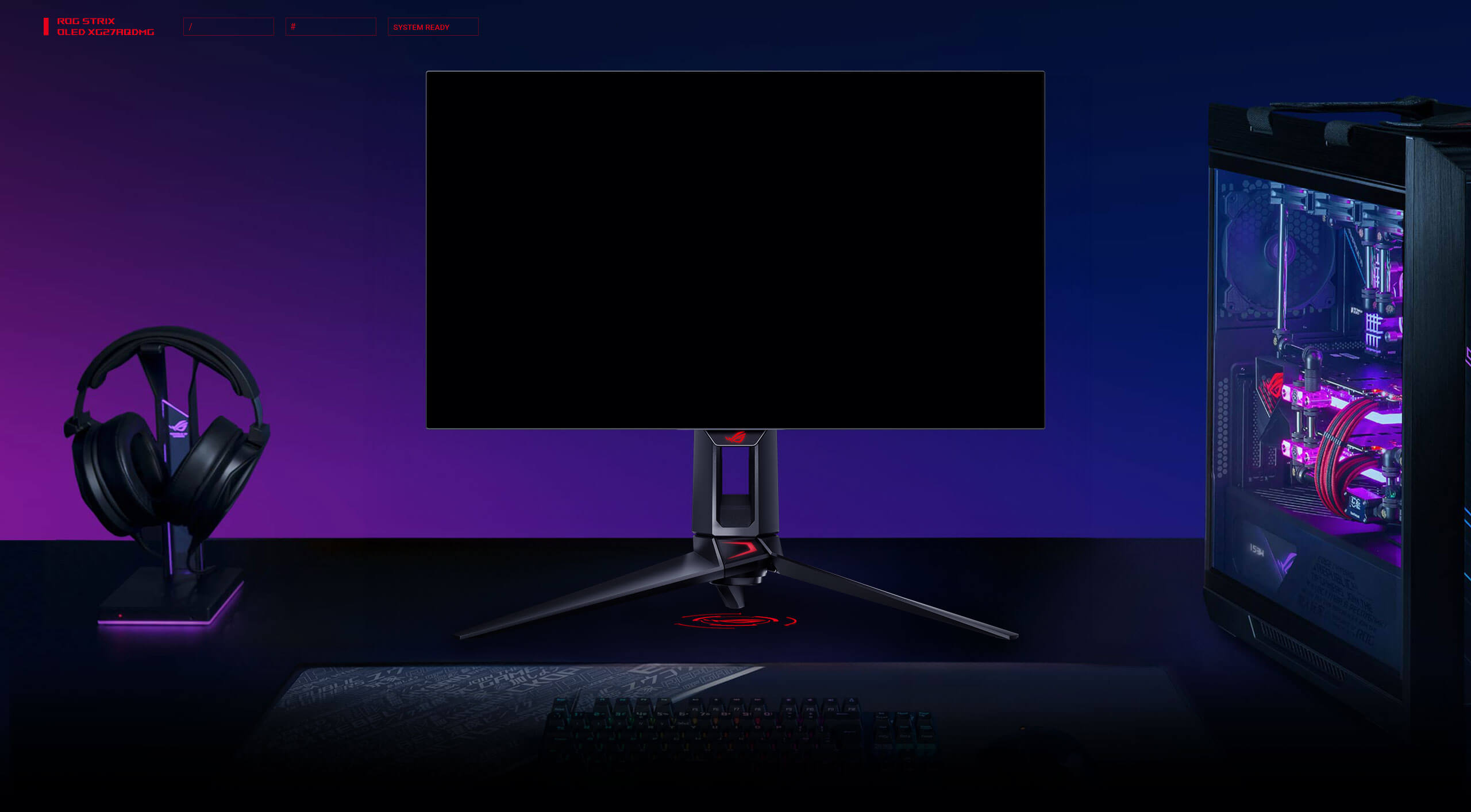 ROG Swift OLED PG27AQDP Gaming Monitor - ASUS