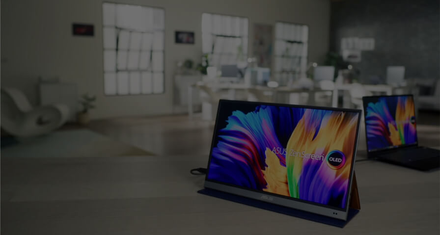 Monitor portátil ASUS ZenScreen OLED de 15,6; HDR - Promart