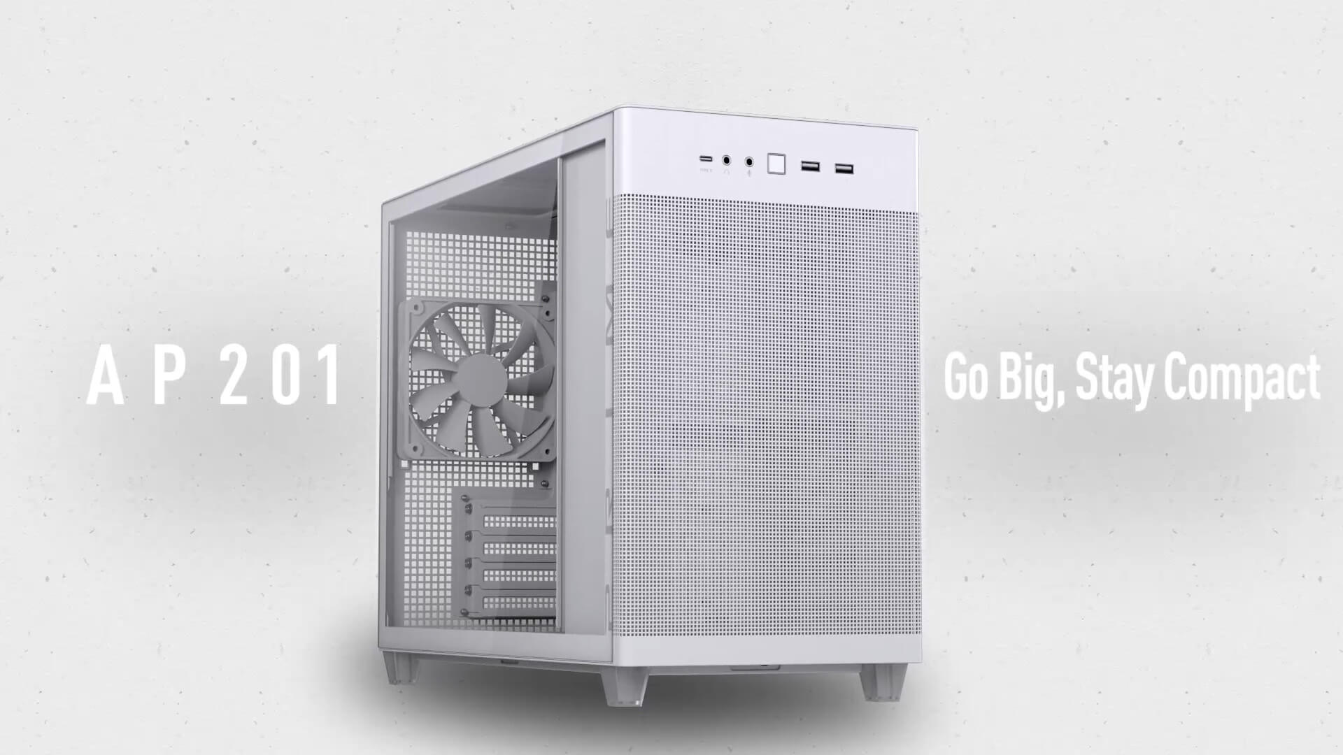 ASUS Prime AP201 Tempered Glass MicroATX Case｜Cases｜ASUS Global