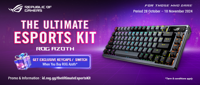 ROG Azoth special promotion