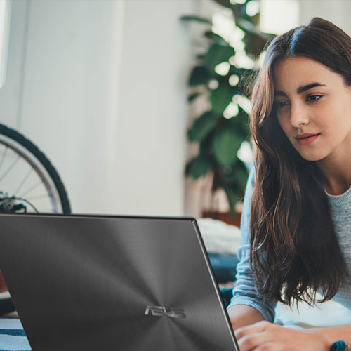 The graphic with the concept of the Why ASUS Zenbook Is the Right Choice for Digital Nomads