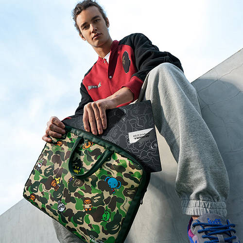 The graphic with the concept of the Where Streetwear and Tech Cross Paths: ASUS Vivobook X BAPE®