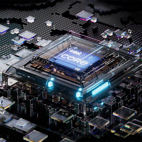 Intel Core Ultra 9 CPU illustration