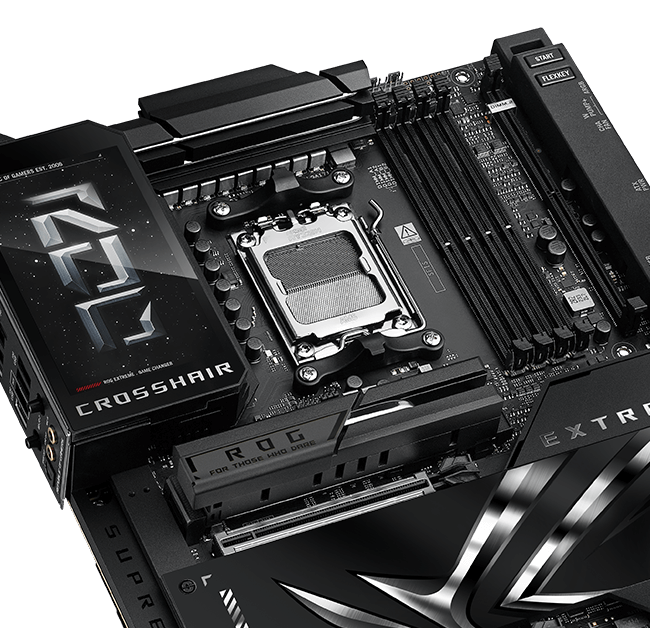 ROG Crosshair X870E Extreme features AI Cooling II