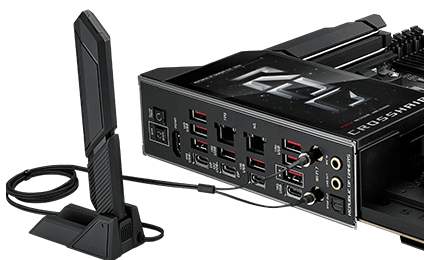 ROG Crosshair X870E Extreme with ASUS WiFi Q-Antenna