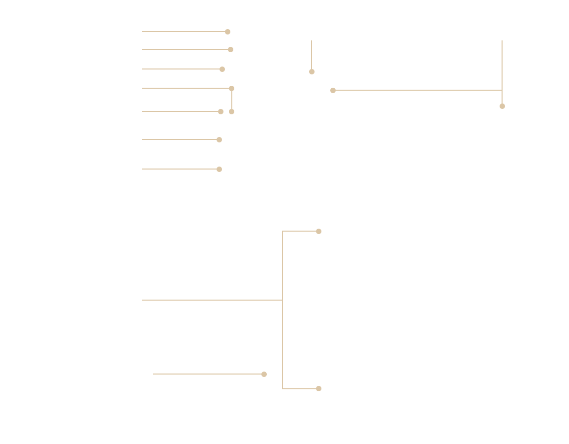 Product layout of left side