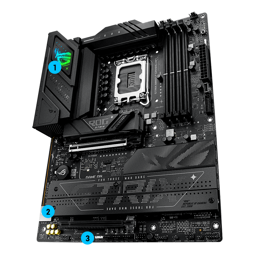 Strix  B860-F immersion specifications