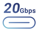 USB 20Gbps logo
