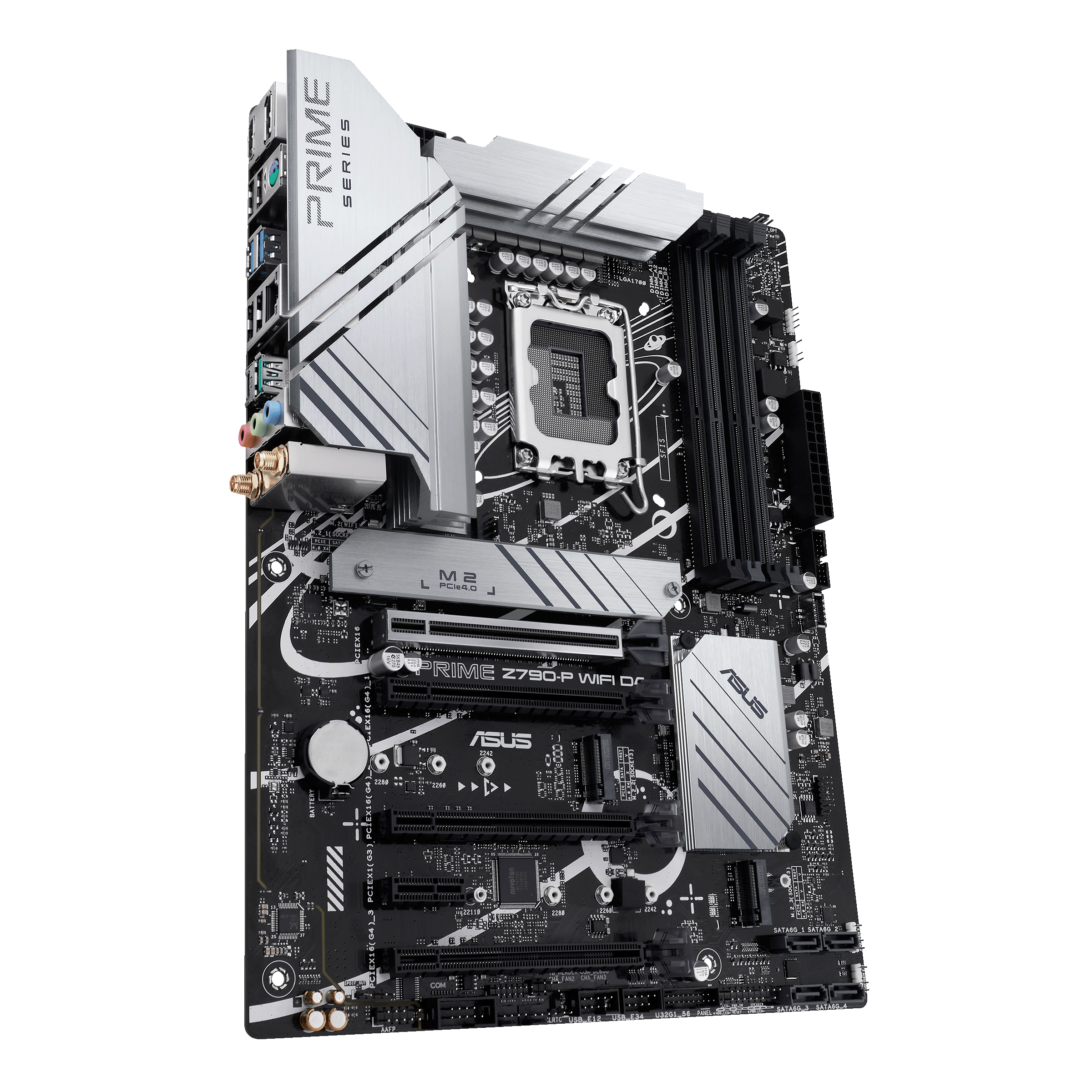 The PRIME Z790-P WIFI D4-CSM motherboard features Aura Sync. 