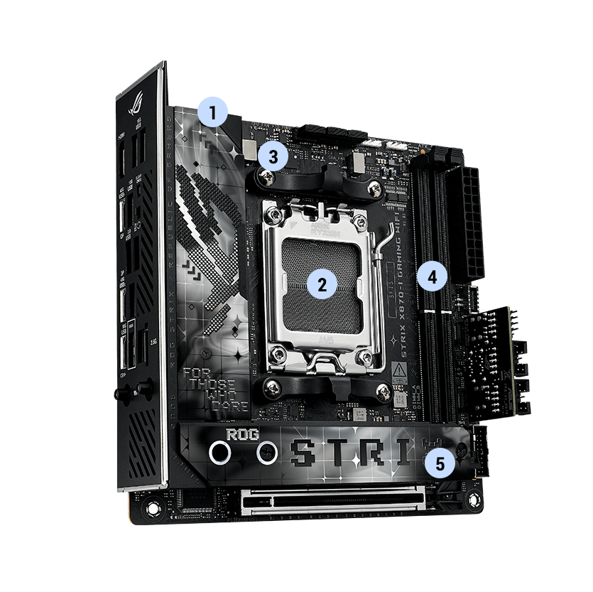 Strix X870E-F performance specifications