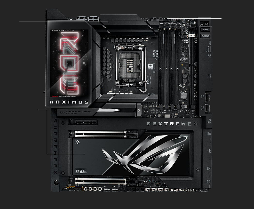 ROG Maximus Z890 Extreme 散熱規格