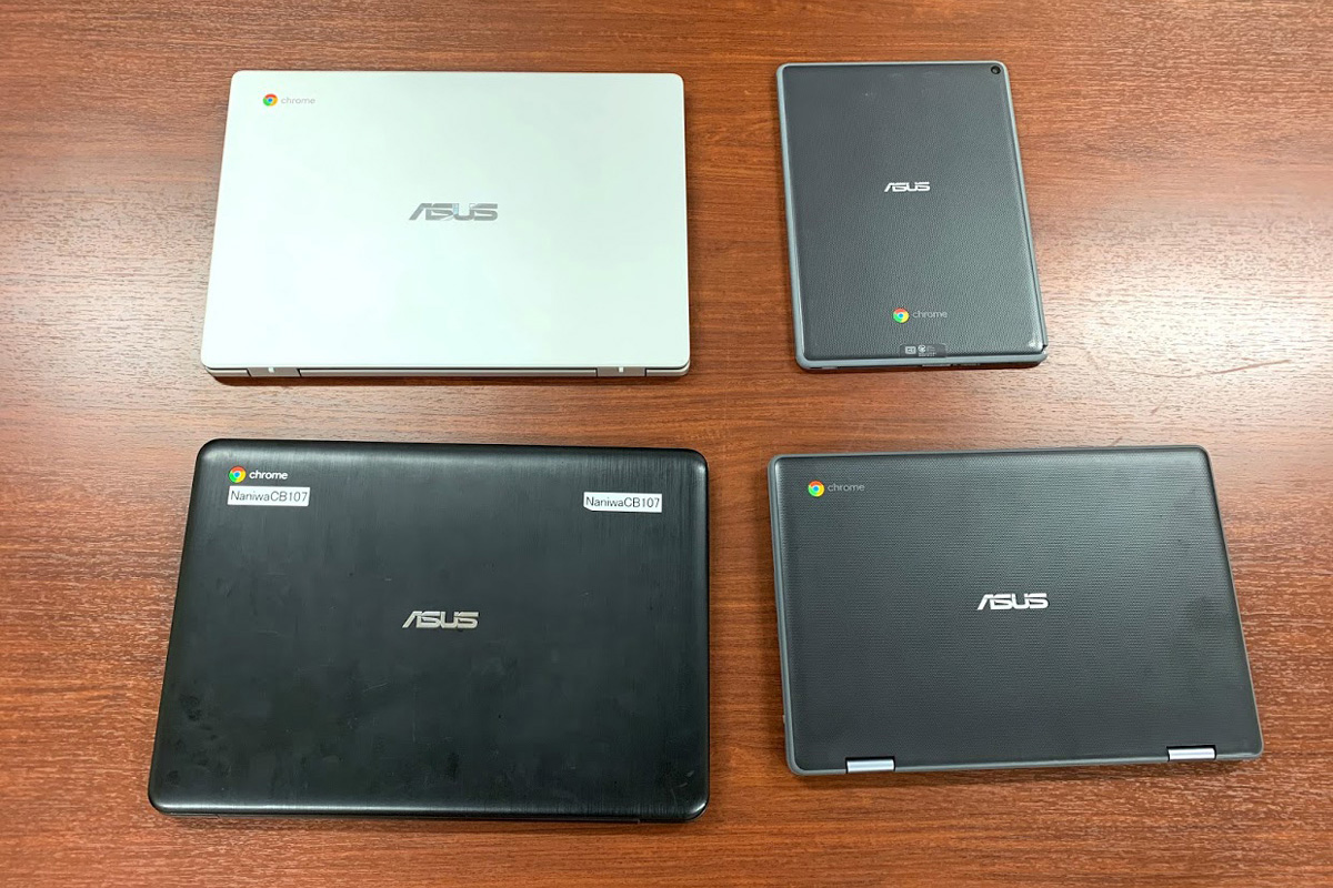黎明期より導入してきたASUSの Chromebook シリーズ