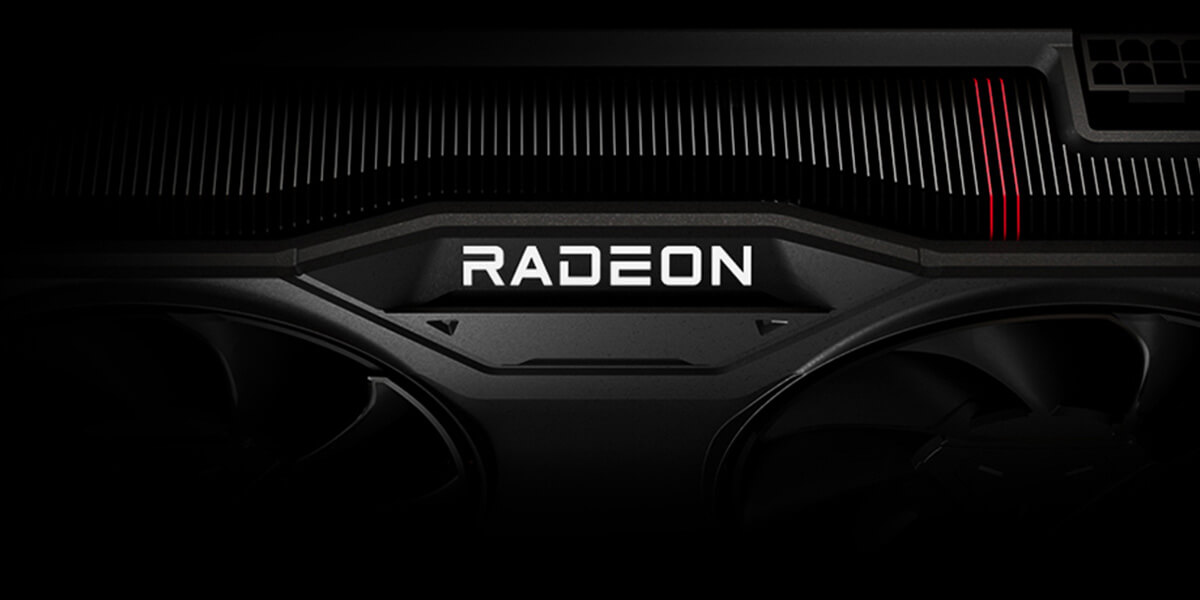 Zaostřená ikona AMD Radeon