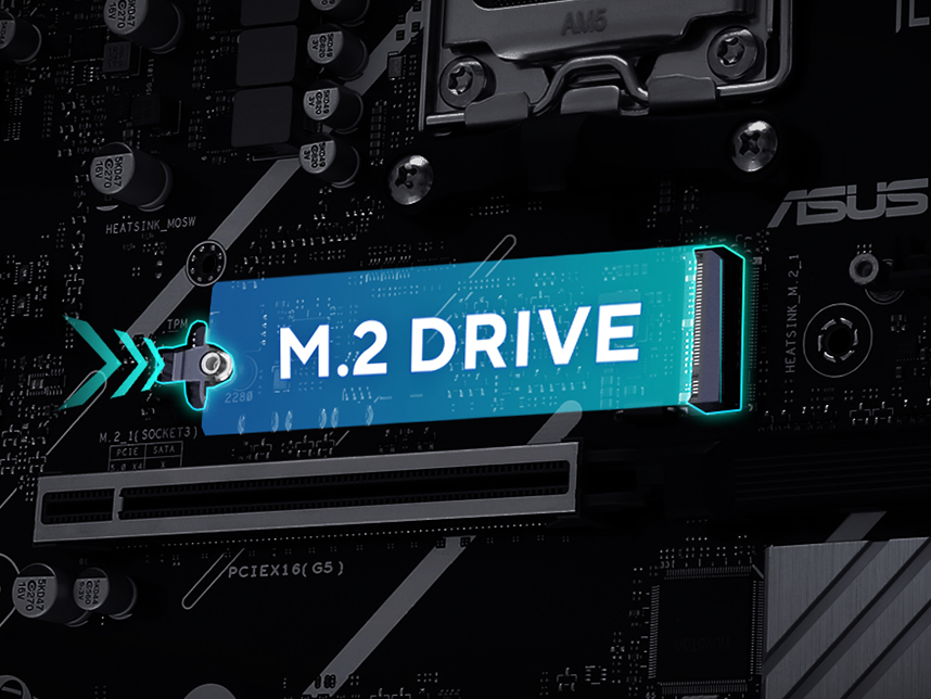 The PRIME X870-P-CSM motherboard features Q-Latch.