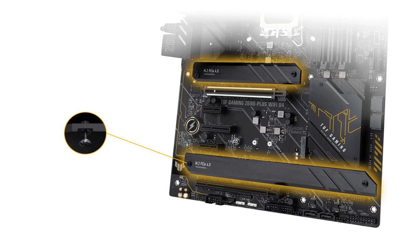 TUF GAMING Z690-PLUS WIFI D4 | Motherboards | ASUS Gloabl