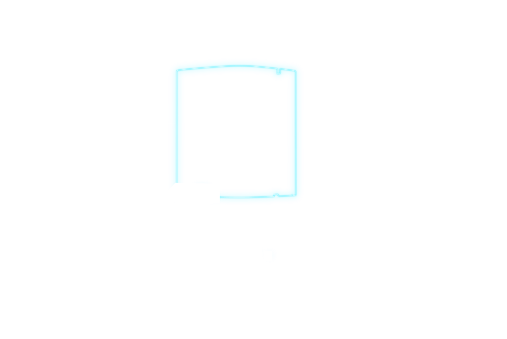 Transparent view of ZenWiFi BT10 showcasing 8 internal antennas.