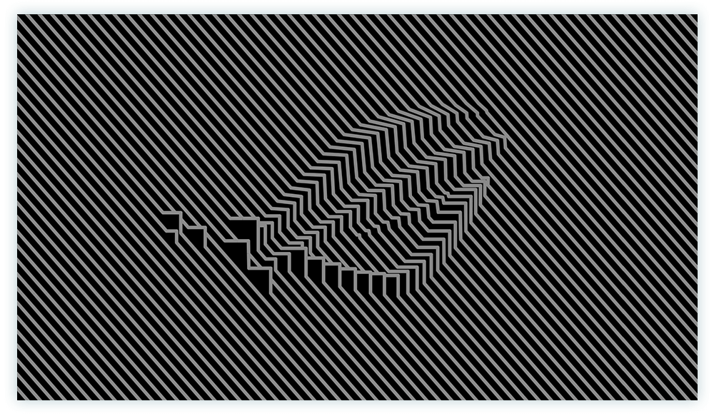 Pattern detail of a ROG Series Design (X13) Style customizable armor cap.