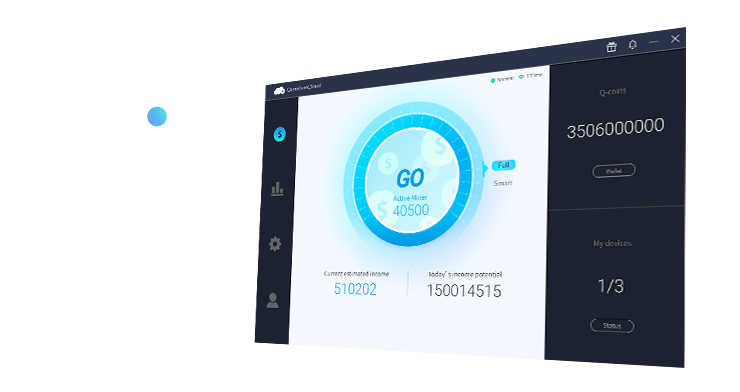 QuantumCloud user interface