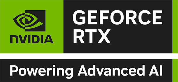 LOGOTIPO NVIDIA GEFORCE RTX, potencializando a IA avançada
