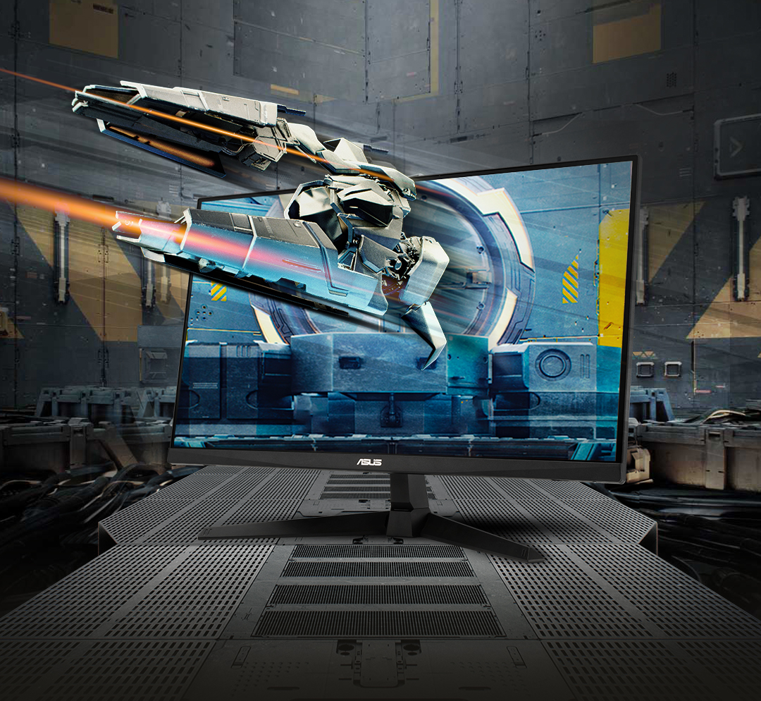 ASUS TUF GAMING VG277Q1A with an ultrafast 165Hz refresh rate