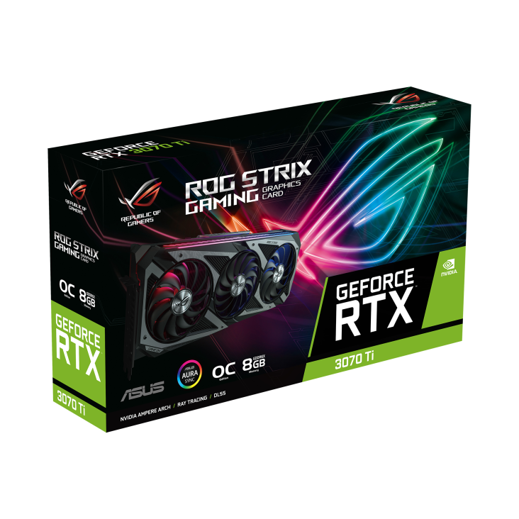 ROG Strix GeForce RTX 3070 Ti OC Edition 8GB GDDR6X | Graphics