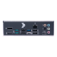 TUF GAMING B650M-PLUS I/O ports closeup