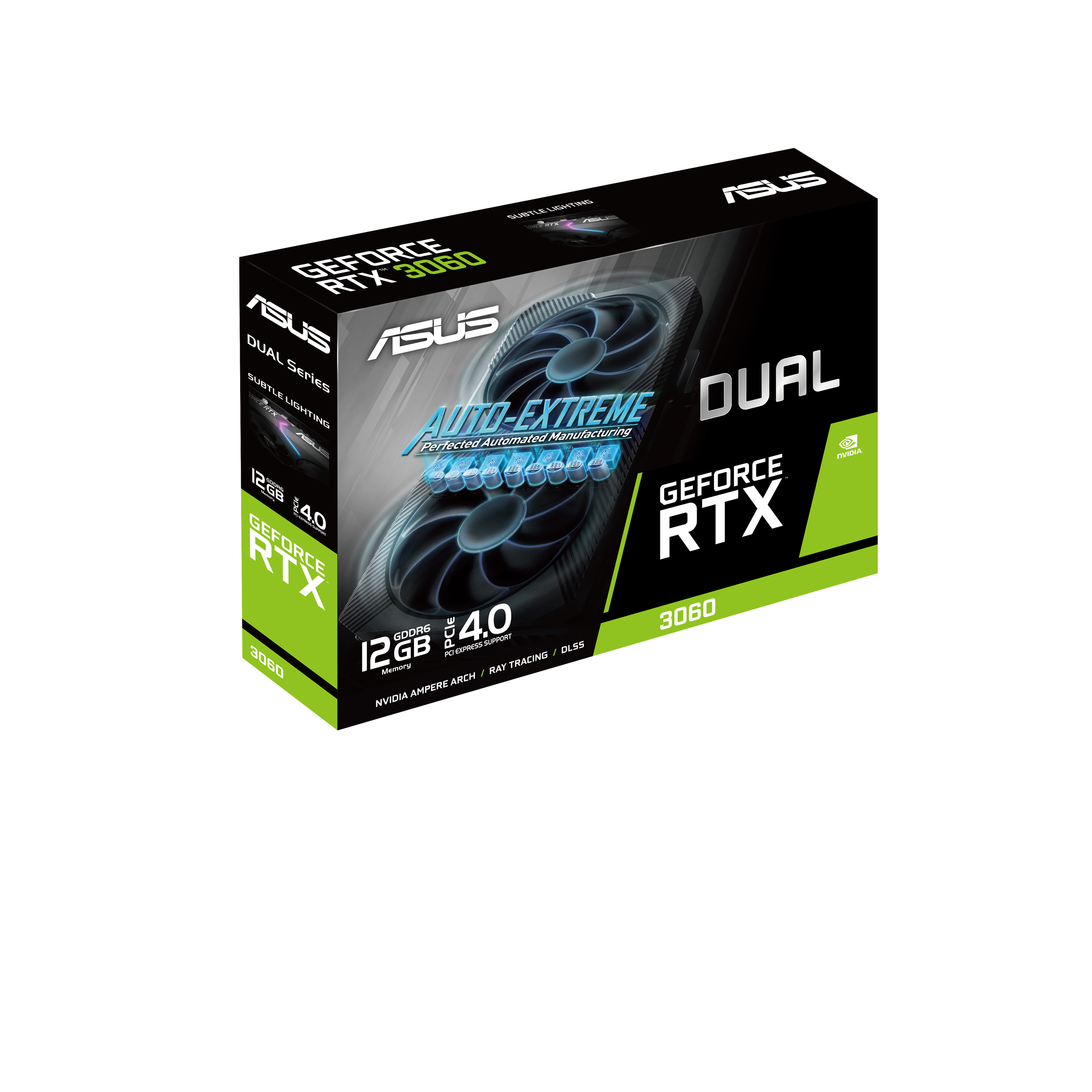 ASUS Dual GeForce RTX 3060 12GB GDDR6 Graphics Card ASUS Global