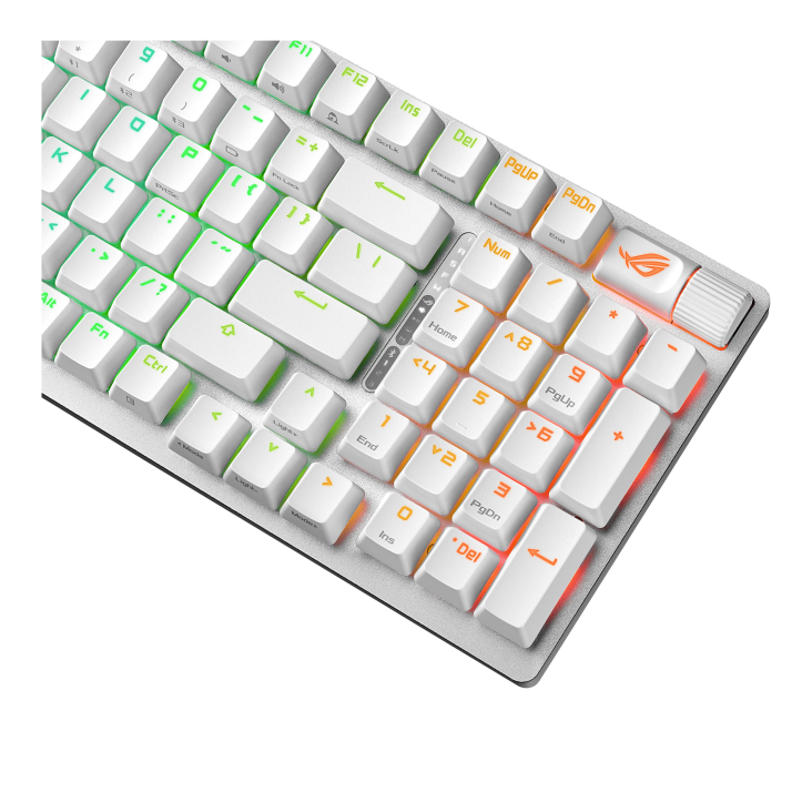 ROG Strix Scope II 96 Wireless Moonlight White numpad