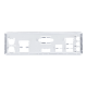 Pro B660M-C-CSM motherboard, I/O ports shield view