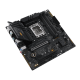 TUF GAMING B760M-E D4 front view, tilted 45 degrees 