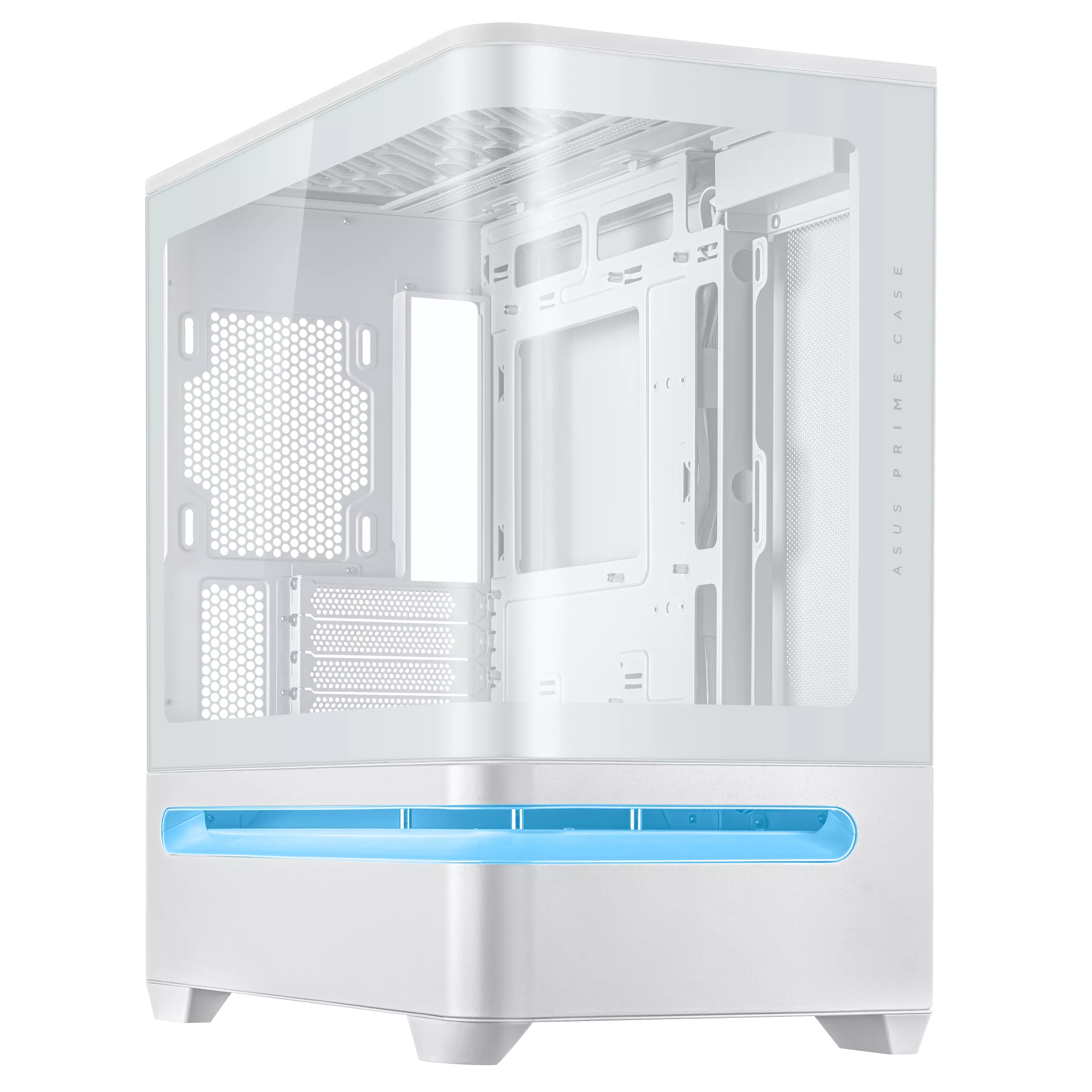 ASUS Prime AP202 is an mATX case with a curved glass panel