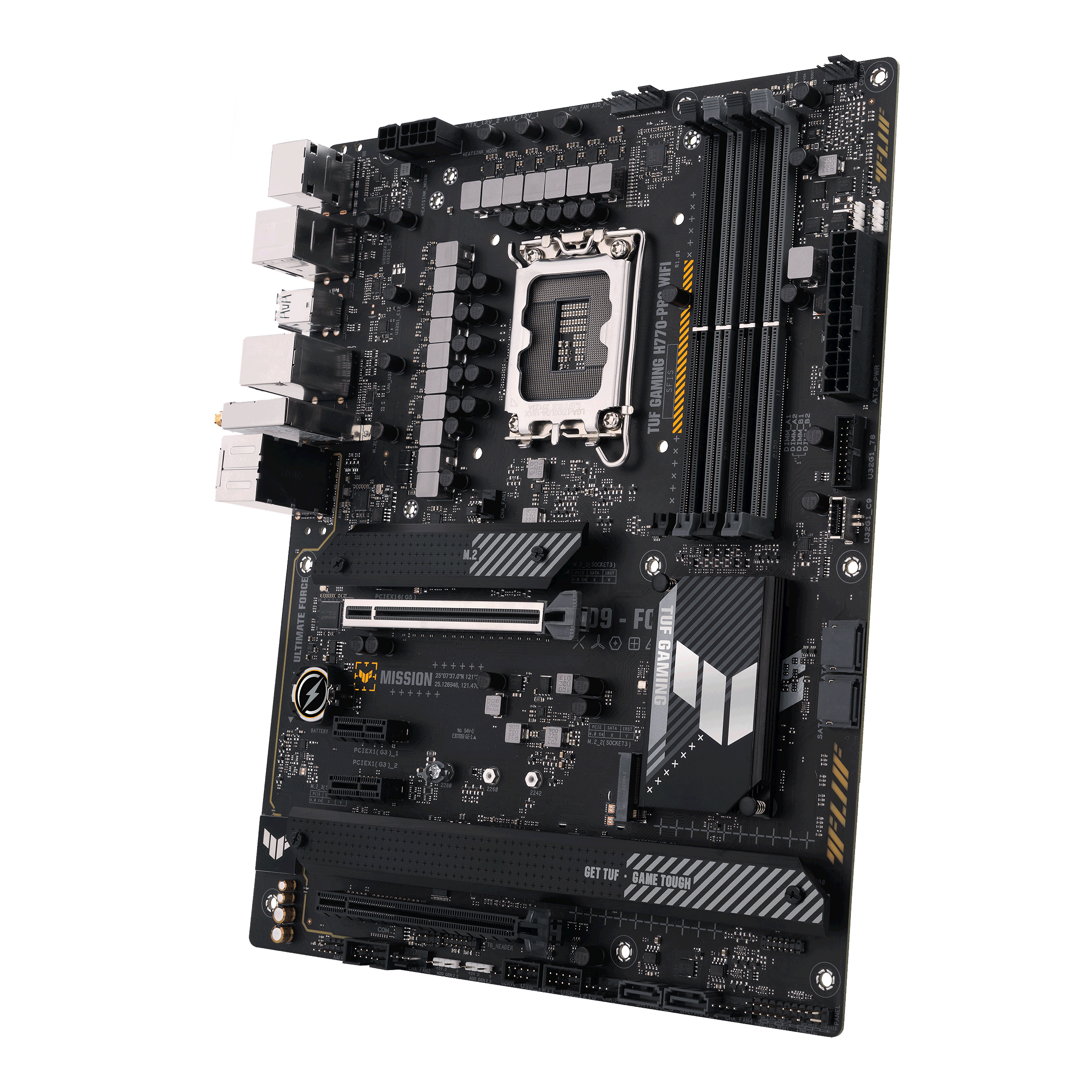 ASUS TUF GAMING H770-Pro WIFI/ATXマザーボード/(LGA1700)INTEL12,13世代CPU対応/PCパーツ DIY 修理材料★動作未確認・ジャンク★現状渡し