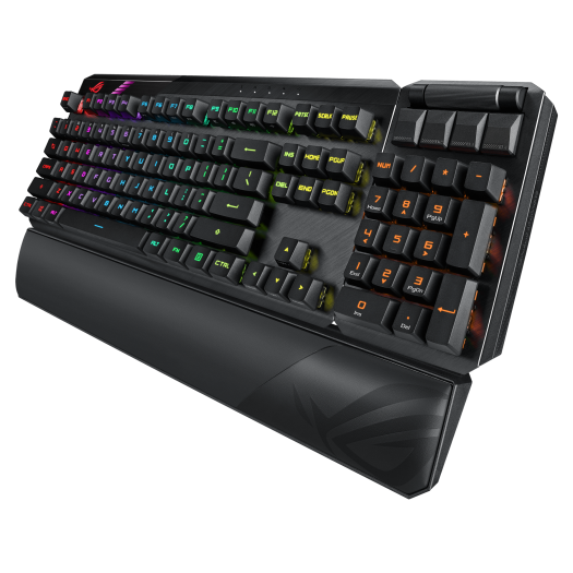 最安値に挑戦】 ROG Claymore II 美品 ゲーミングキーボード PBTキー