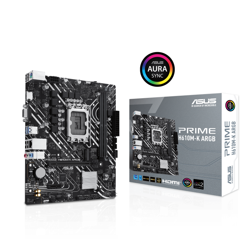 PRIME H610M-K ARGB with Box and Aura image