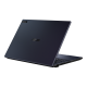 ASUS ExpertBook B3 (B3404) 開啟45度的背面照，可以看到右側面連接埠