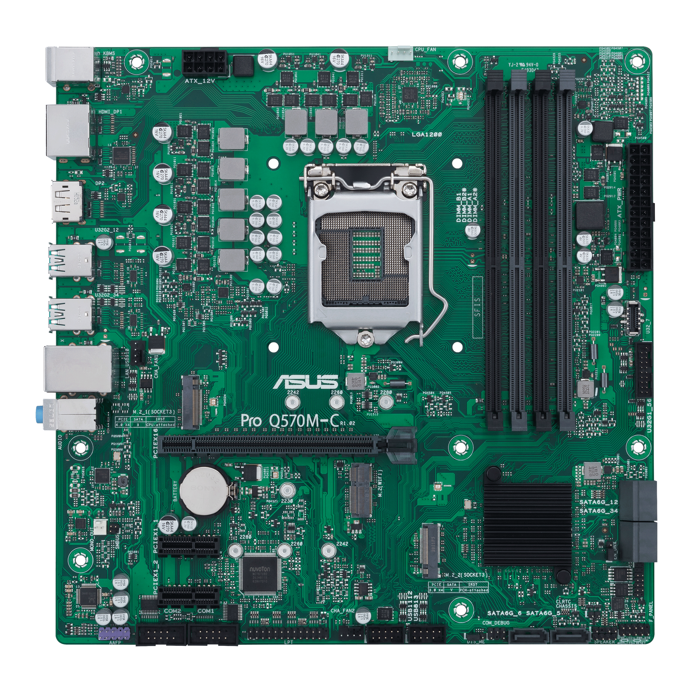 ASUS Pro H510M-C/CSM マザーボード MicroATX PCI LGA1200-