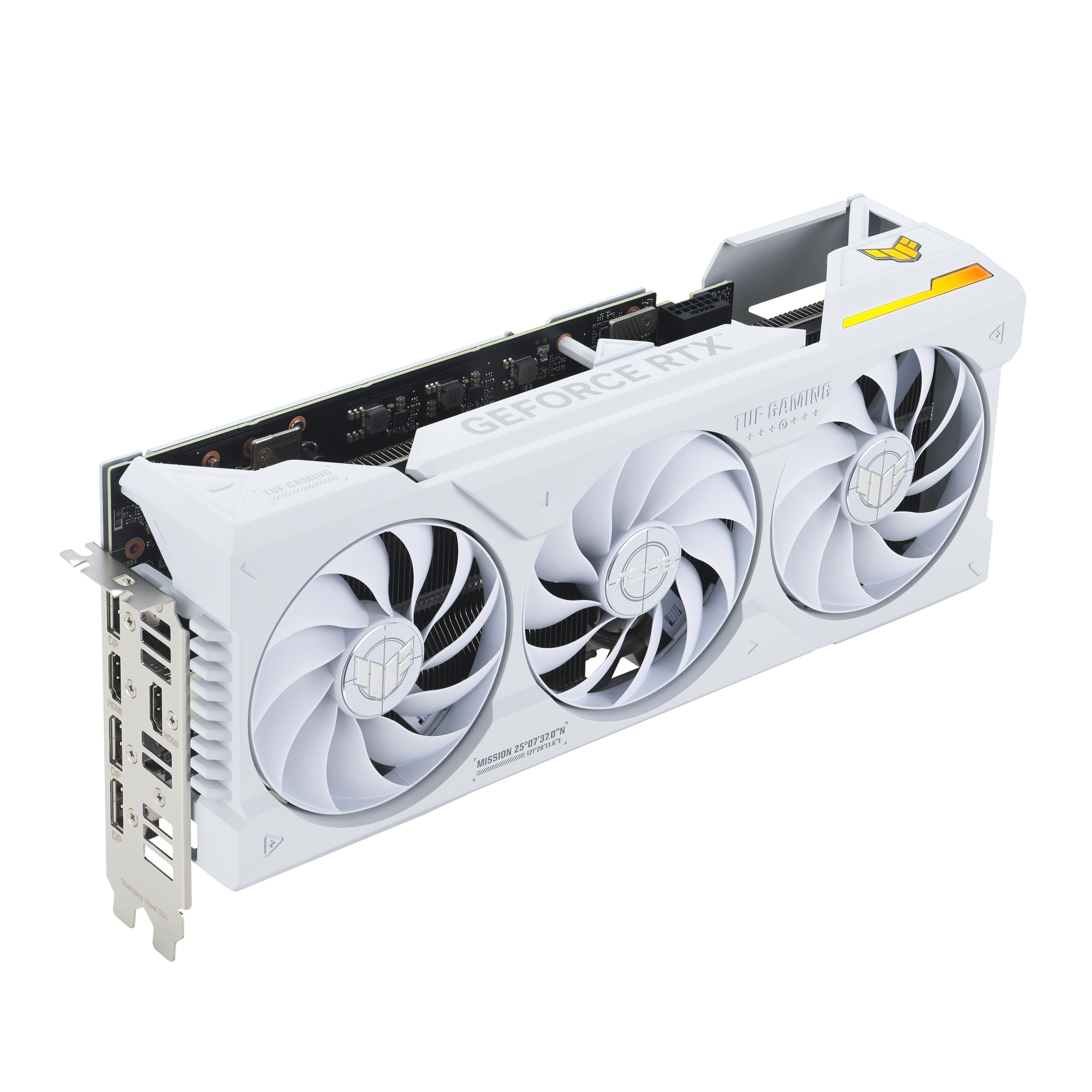 ASUS TUF Gaming GeForce RTX™ 4070 Ti SUPER BTF White OC Edition 