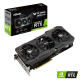 TUF Gaming GeForce RTX 3080 Ti OC Edition Packaging and graphics card with NVIDIA logo