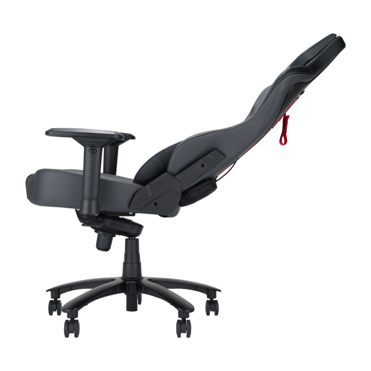 ROG Chariot X Gaming Chair_ left-side view in Grey