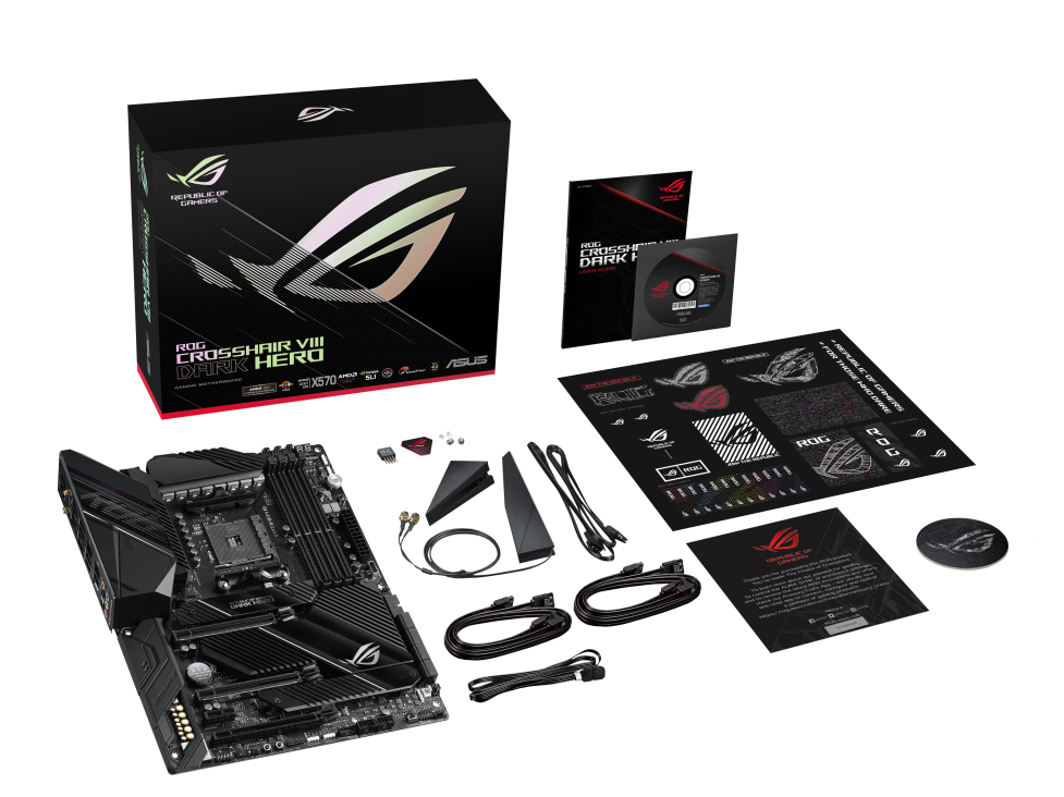 ROG Crosshair VIII Dark Hero | Gaming motherboards｜ROG - Republic ...