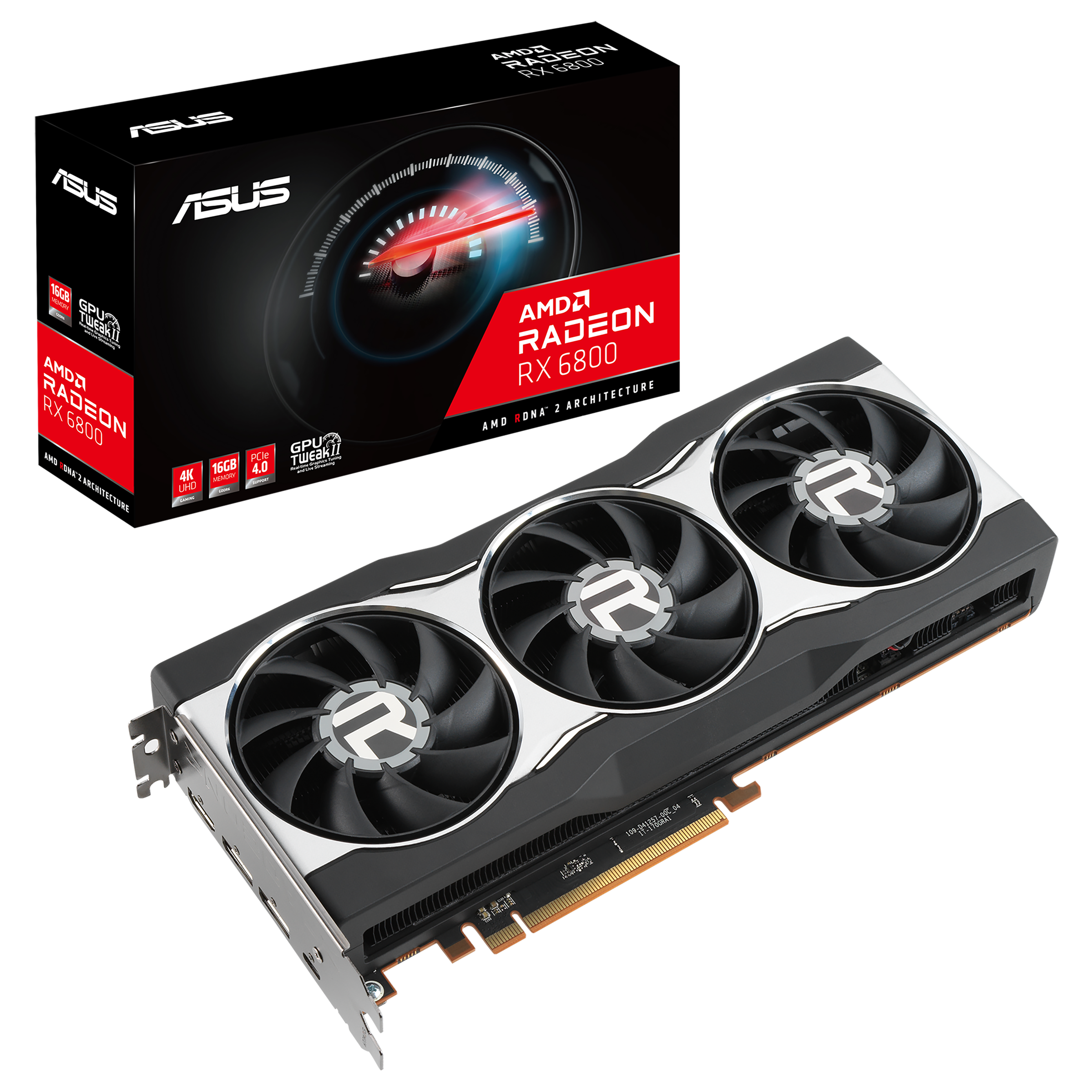 ASUS Radeon RX 6800 16GB GDDR6 Graphics Card ASUS Global